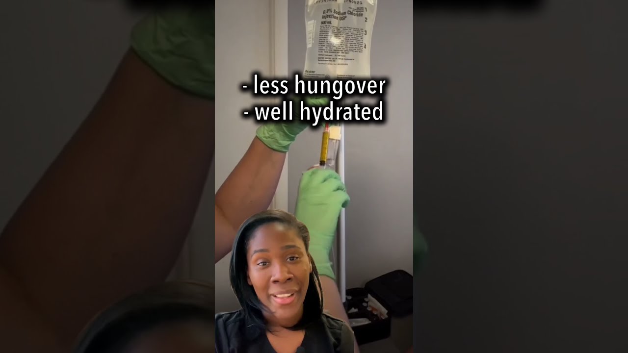 IV Therapy Hangover Cure 