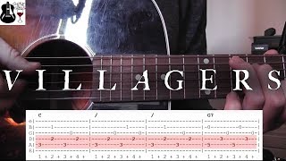 Video thumbnail of "Finger Picking to Nothing Arrived by Villagers Part 1 of 2"