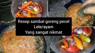 Resep sambal goreng pecel,lele\/ayam,yang sangat nikmat sekali,,