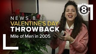 Larry Himmel Delivers Valentines Day Roses Around San Diego In 1997