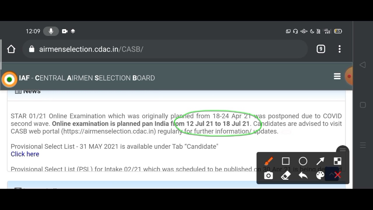 Airforce XY Group 2021 Exam Dates Out | Airforce Exam Dates 2021 आ गई | Airforce Exam Dates 🤗