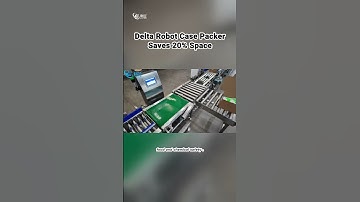 Delta Robot Case Packer Saves 20% Space & Boosts Efficiency
