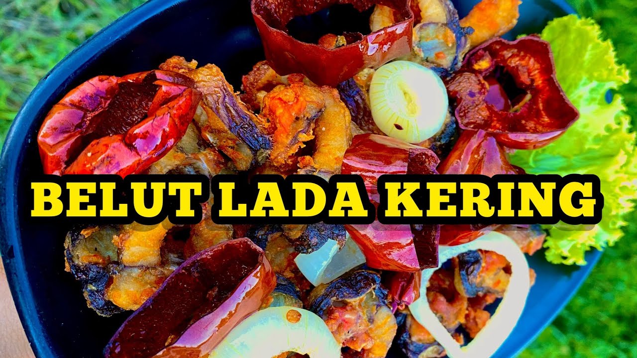 RESEPI BELUT GORENG LADA KERING
