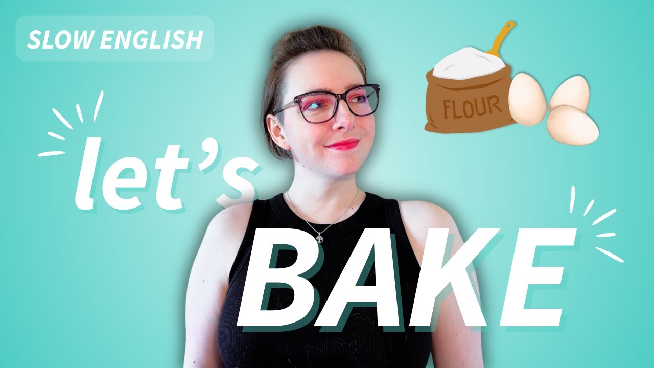 🍫 Let's make muffins! | Everyday English B1 SLOW ENGLISH listening practice cooking vlog