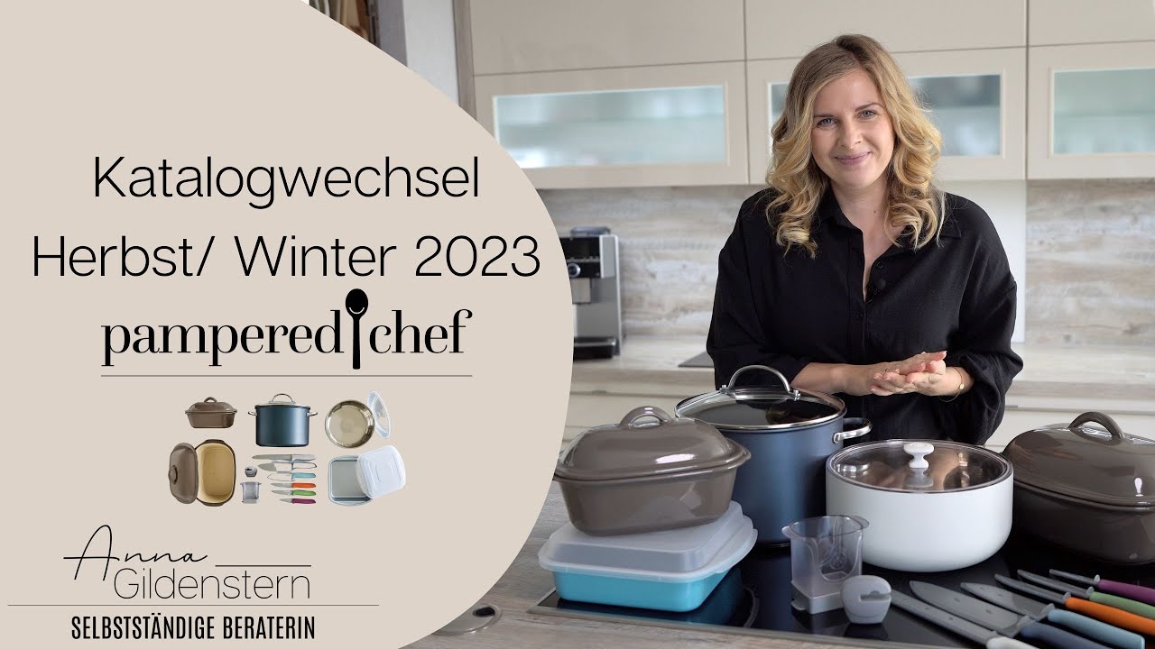 Pampered Chef Katalogwechsel, Herbst/ Winter 2023, neue Produkte 
