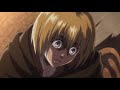 Attack on titan  armin tells bertholdt that annie is being tortured english dubbed