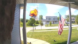 VIDEO | Power Station Explosion in Valparaiso, Indiana