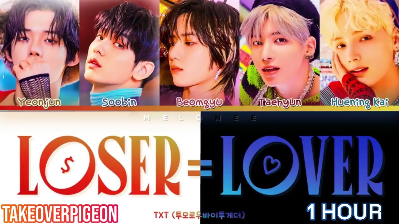 [1 HOUR] TXT ‘Loser=Lover’ Lyrics (Color Coded) - YouTube