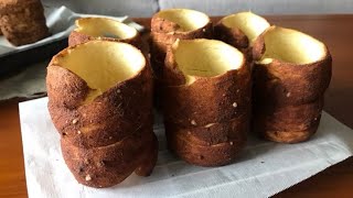 ::匈牙利煙囪捲:: Kürtoskalács(Trdelník) 黑糖肉桂口味，自家 ... 