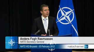 NATO Secretary General - Press Conference following the meeting of NATO Defence Ministers (1/2)