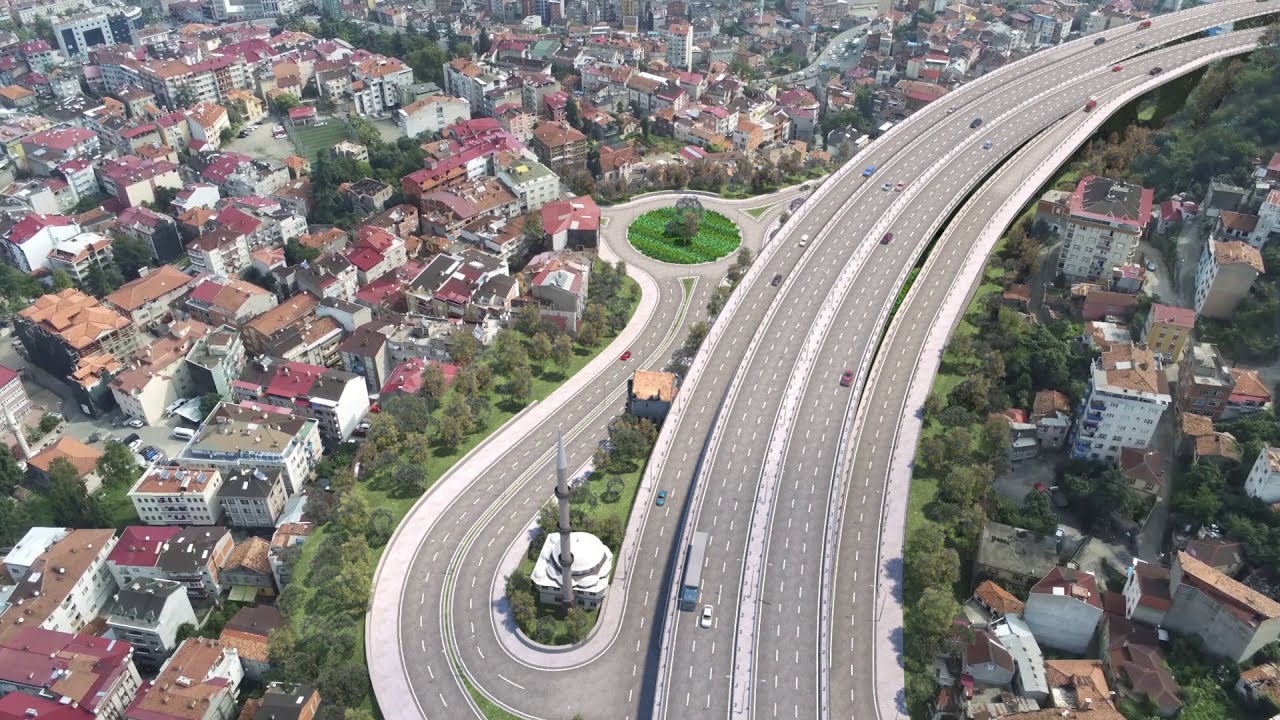 Trabzon Boztepe Çevre Yolu Projesi