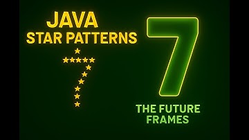 Java Star Pattern: Print 7 (Sharp Diagonal) | The Future Frames #ai #starpattern #logicbuilding
