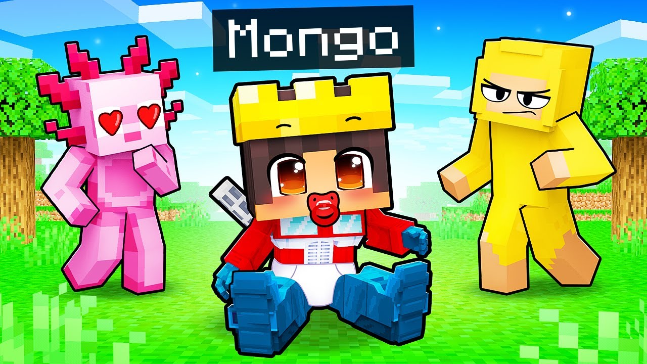 Playing As A BABY TRANSFORMER in Minecraft...