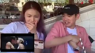 Eric Nam And Ailees Reaction Of Fx Amber Kiss Scene