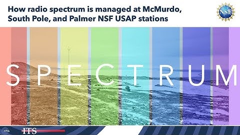 NSF Radio Spectrum at USAP Stations. Part 2: Spectrum and Interference Management