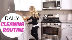 MY DAILY CLEANING ROUTINE! // ALL DAY CLEAN WITH ME 2018 // EVERYDAY CLEANING ROUTINE