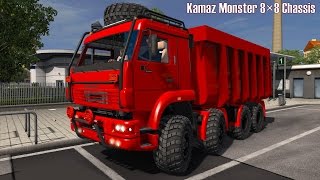 ETS2 v1.27 ★ Kamaz Monster 8×8 Chassis ★ Mod Vorstellung [Deutsch/HD]