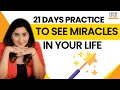 Do this 21 days practice  see miracles in your life  puja puneet 