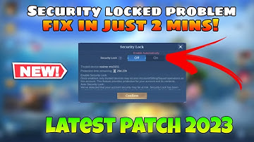 How to change email with security locked problem in mobile legends|NEW UPDATE #fyp