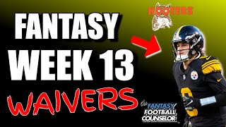 Fantasy Football Waiver Wire Week 13