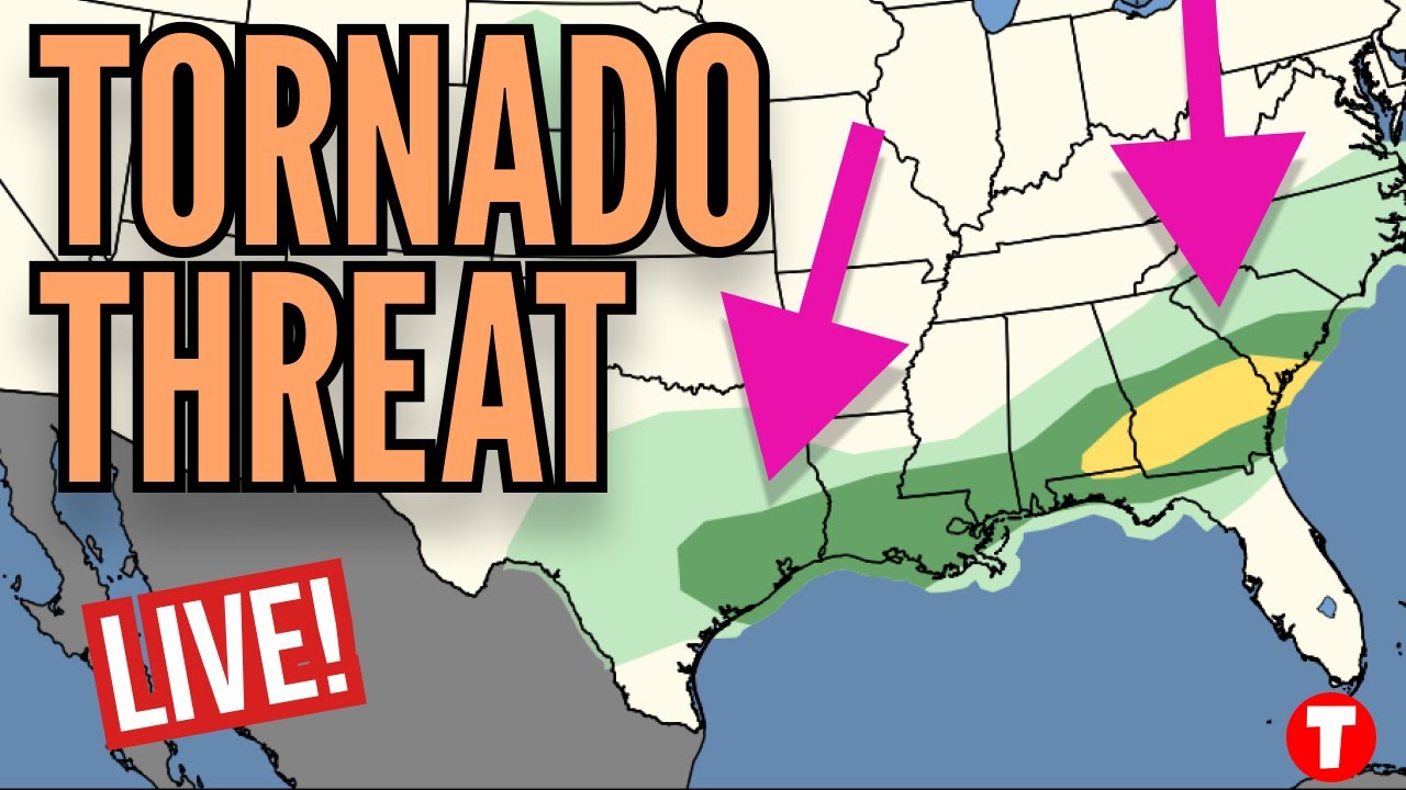 🌪️ Severe Weather Live - Severe Thunderstorm Watch 92, 2% tornado ...