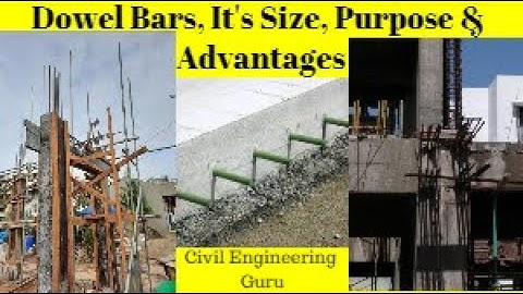 What is Dowel Bar in Construction? | Dowel Bars in Civil Engineering