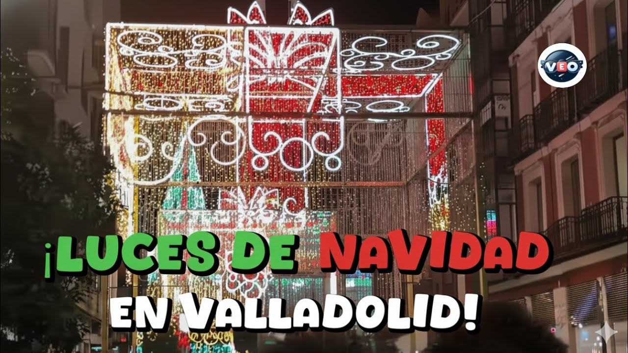 ASÍ EMPIEZA LA NAVIDAD EN VALLADOLID | UN PASEO QUE TE ENCIENDE EL CORAZÓN❤️🥰 | LUCES DE NAVIDAD🎄⭐💫