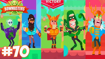 Bowmasters - All Epic Characters - Gameplay Walkthrough Part 70 (iOs, android)