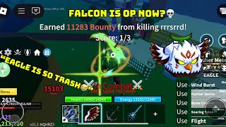 Eagle is so BROKEN😭..(eagle+cyborg v4) Blox Fruits | Road to 30m