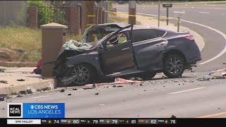 Violent crash in Riverside kills 8-year-old, injuries his three siblings