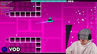 BEATING GEOMETRY DASH BLINDFOLDED (VOD)