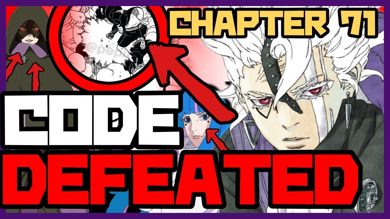 Code Vs Eida Code is BETRAYED and Eida joins Konoha! Boruto Chapter 71 Spoilers ...