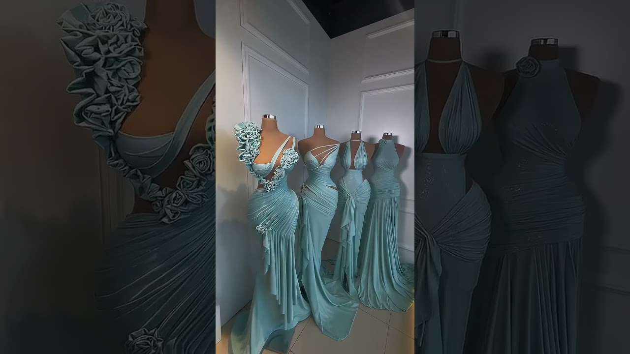 Share with a friend or tag a friend who would dazzle in these vibrant gowns! To order your custom