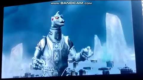 Godzilla Unleashed Mechagodzilla 1 VS Moguera Intro