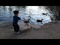 Queria agarrar al pato