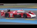 Toyota gtone ts020 pure v8 twinturbo sound  le mans classic 2023