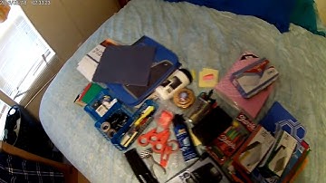 Step 4: Komono - Stationery Supplies Part 1 - 6 month KonMari Declutter Challenge