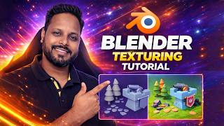 Blender Basic Texturing Tutorial | Beginner Guide to Materials & Textures | Dramantram Academy