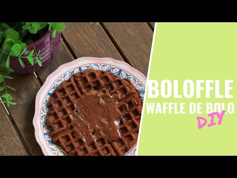 Vídeo: Bolo Waffle