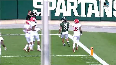 Highlights: Michigan State Wide Receiver Jalen Nai...