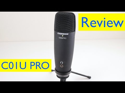 Samson C01U Pro USB Studio Condenser Mic Review and Test