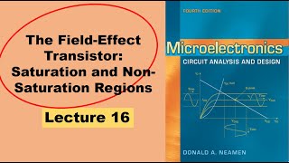 Intro to Microelectronics Circuit Analysis & Design: Lecture 16 (Arabic)