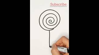 how To Draw Candy|||#candydrawing #candy