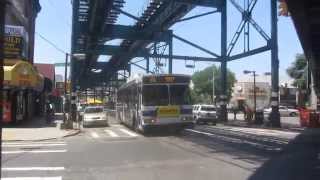 2005 Orion VII 2nd Gen #6602 on the Q56 at Jamaica Avenue and Lefferts Blvd