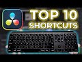 10 keyboard shortcuts for faster editing in davinci resolve  quick tip tuesday