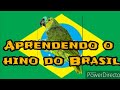Treinamento hino Nacional Brasileiro para Papagaios