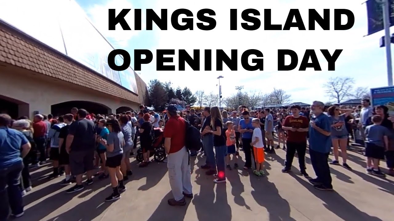 Kings Island Opening Day 2018 - YouTube