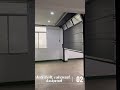 Modern Black Garage Door | Automatic Opening System