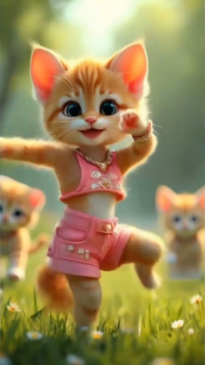Cat Dance video #foryou #shots #cat #kartun #trend