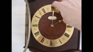 SOLD! JUNGHANS Vintage WALL Clock 1970s LOUDSPEAKER CHIME with ORIGINAL MANUAL Germany
